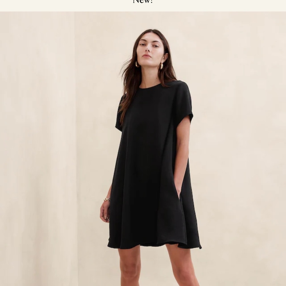 SOLD- AURELIA CREPE MINI DRESS